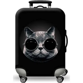Příslušenství k zavazadlu Ochranný obal na kufr - Kočka, M