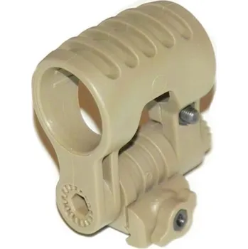 Puškohled Montáž svítilny 9ti polohová, 25mm, písková, Element