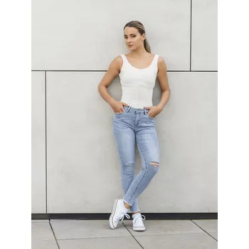 Dámské kraťasy BudesIN Světle modré džíny Dewi Velikost: L