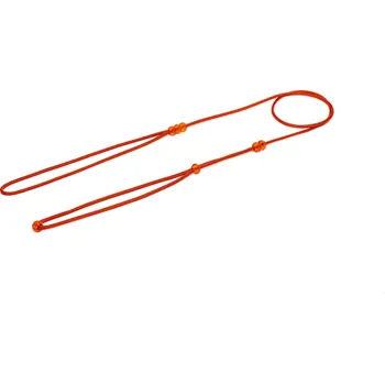 Vodítko pro psa Tamer Výstavní vodítko | červené s červenými korálky - p008-1 Délka: 100 cm