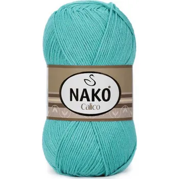 Příze Nako Calico Barva: tyrkysová - 10873