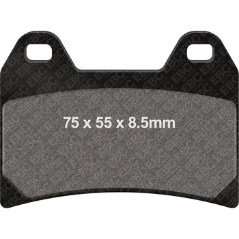 Brzdový systém Brzdové destičky EBC EPFA244HH