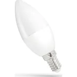 LED žárovka svíce E-14 230V 1W studená bílá, SPECTRUM WOJ14453