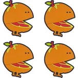 Bellatex Podtácek sada 4 ks 10x10 cm 4ks Pomeranč