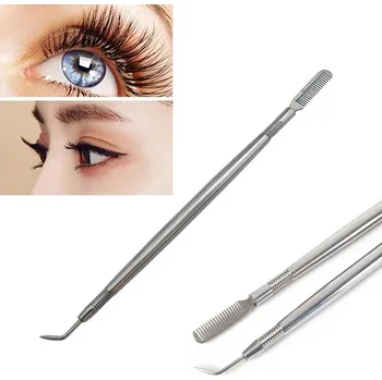 Péče o řasy a obočí Nástroj pro lifting a laminaci řas s hřebenem