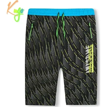 Chlapecké oblečení Chlapecké 3/4 tepláky Kugo MS1731 černé