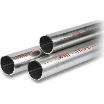 rozdělovač topení Sanha THERM 24000-DZ trubka 76,1x2,0mm, v tyčích 6m, systémová, lisovací, hašební rozvody, uhlíková ocel
