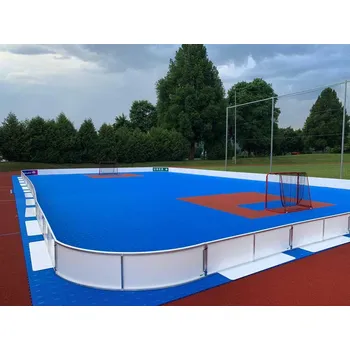UHER IFF Grande Outdoor Goal florbalové mantinely (bílá) 20 x 10 m