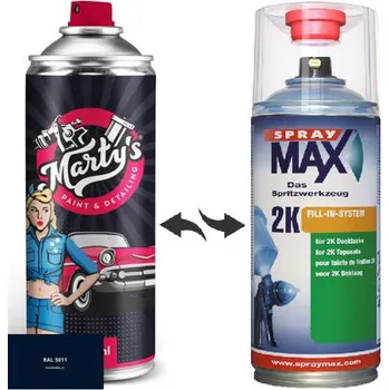 Barva ve spreji Barva ve spreji RAL 5011 stupeň lesku Polomat