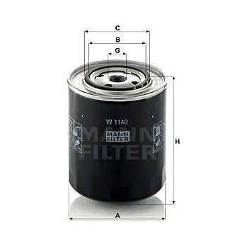 Auto-moto MANN-FILTER W1140