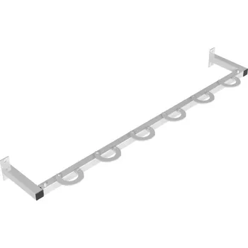 stojan na kolo Stojan na koloběžky, s uzamykatelnými držáky, k upevnění ke stěně, šířka 1500 mm