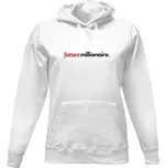 Dámská mikina s kapucí s potiskem Future Millionaire dámské