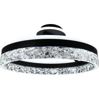 NEDES LED luxusní stropní křišťálové svítidlo s dálkovým ovladačem 85W - TA1306/B