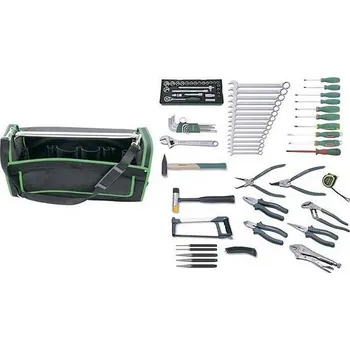 Sada nářadí JONNESWAY C-HA78S Taška - brašna s nářadím, gola sada, klíče, šroubováky, kleště, 78 dílů