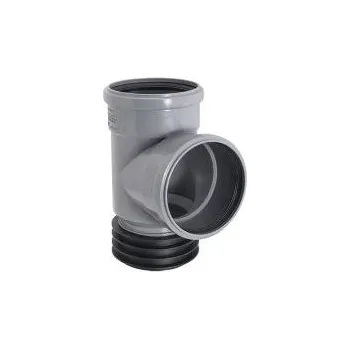 Kanalizační potrubí Midas AIRFIT HT odbočka DN110/50, 87° nástrčná, odpadní, PP