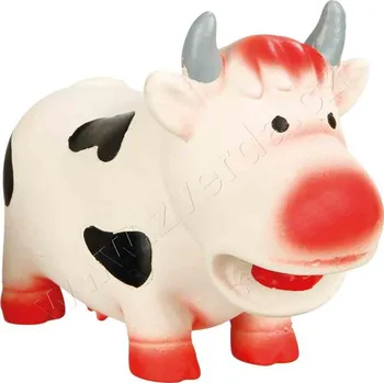 Hračka pro psa Kravička, plněná latex 19 cm