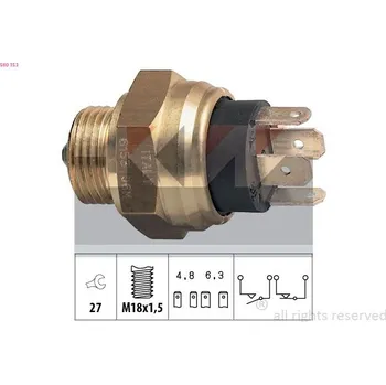 Spínač, světlo zpátečky KW 560 153