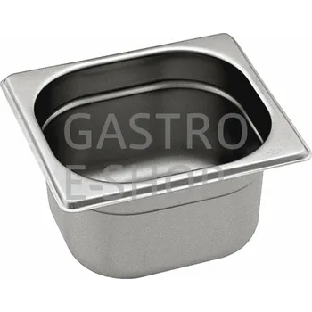 GN 1/6 (h=200 mm) nerezová plná OPTINOX