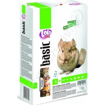 Pro hlodavce LOLO BASIC kompletní krmivo pro činčily 1000 g