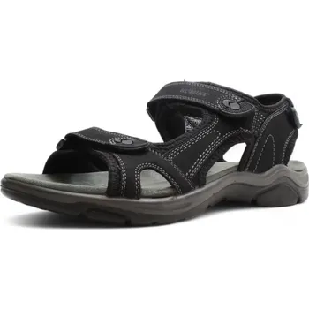 Pánské sandále PÁNSKÉ SANDÁLY ROMIKA 74R5041001 ČERNÁ Barva: Černá, Velikost: 45