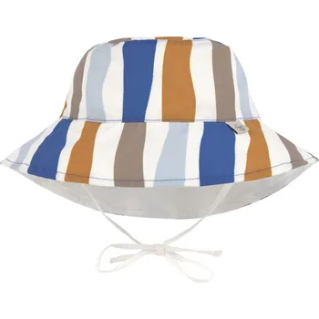 Klobouk LÄSSIG klobouček Sun Protection Bucket Hat waves blue/nature 19-36 m