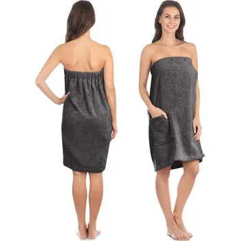 LIEBENSTEIN prémiový dámský saunový kilt, antracitový - LB-KILTD-ANTRACIT