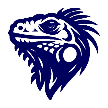 Samolepící dekorace SAMOLEPKA Leguán 002 levá (23 - tmavě modrá) NA AUTO, NÁLEPKA, FÓLIE, POLEP, TUNING, VLASTNÍ TEXT, TISK, AUTOSAMOLEPKY.cz, POLEPY, OBRÁZEK, LOGO, SAMOLEPKY