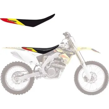Moto sedlo BLACKBIRD potah sedadla SUZUKI RM-Z 450 18 DREAM 3 barva černá/žlutá/červená