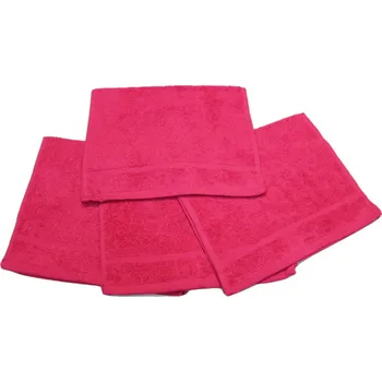 Dětský ručník pro mateřské školy 30x50 cm - Purpurový