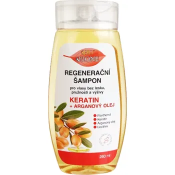 Šampon Bione Cosmetics Keratin regenerační šampon s arganovým olejem 260 ml 