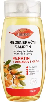 Šampon Bione Cosmetics Keratin regenerační šampon s arganovým olejem 260 ml 