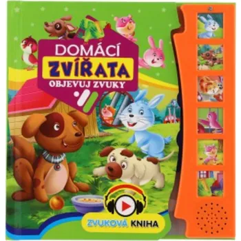 Bystrá hlava FONI BOOK Knížka Objevuj zvuky: Domácí zvířata