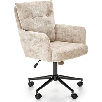 HALMAR FLORES kancelářské křeslo tmavě béžové