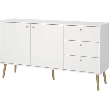 Ložnicová sestava Komoda BOAZ 121, Bílá