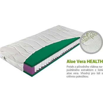 Matrace Wilsondo Taštičková zdravotní matrace Zion AloeVera 180x200 Potah: AloeVera