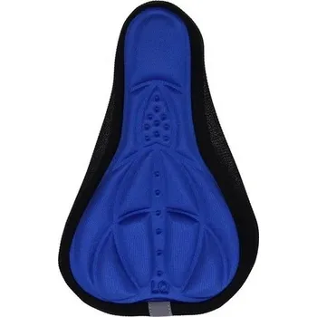 Sedlo na kolo Pohodlné 3D cyklo sedlo s pěnovou výplní - modrý