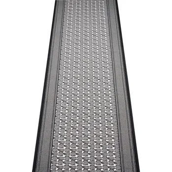 Koberec Kusový koberec GRENOBLE stříbrná 67 x 150 cm