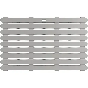 Béžová plastová koupelnová předložka 50x80 cm – Wenko ID_1659070