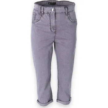 Kalhoty 3/4 Capri Abgs 4217 barva: fialová, velikost: 48