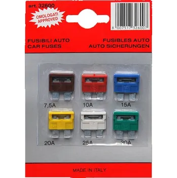 Autopojistky Sada nožových pojistek 6ks<br />Výrobce: - 432600