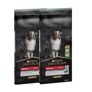 Purina Pro Plan Medium Adult Sensitive Digestion Optidigest Lamb/Rice, 2x 14 kg