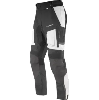 Moto kalhoty Kalhoty na motorku Street Racer Hilax černo-šedé 4XL