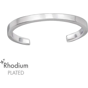 Prsten Stříbrný hladký prsten na nohu DIA Ag 925/1000