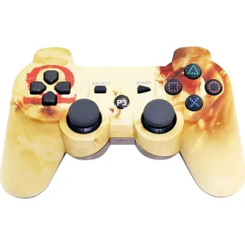 Gamepad PS3 bezdrátový ovladač - God of War, nový