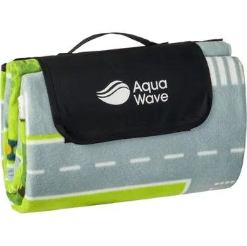 Aquawave Road Blanked 200 x 200 cm zelená/šedá Pikniková deka Aquawave Road Blanked 200 x 200 cm zelená/šedá
