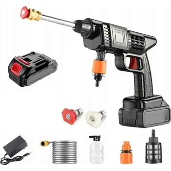 Vysokotlaký čistič Vysokotlaká aku vapka na mytí aut + baterie 48Vf