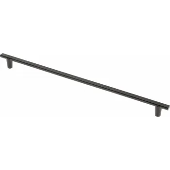 Nábytkové kování Nábytkový držák GTV RAY, C 320 mm, L 360 mm, ZnAl, černá matná