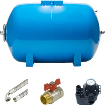 Domácí vodárna Vodárenský set 100L AQUA OLA ležatý - Prodloužená záruka 5 let