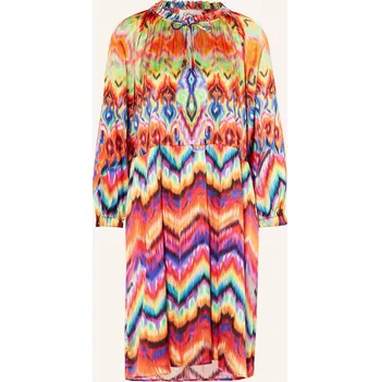 Dámské šaty Grace Dámské Saténové Šaty S 3/4 Rukávem, neonově zelená /...