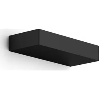 Wever & Ducré Minimalistické nástěnné svítidlo s ostrými hranami Domino Barva: Černá, Teplota chromatičnosti: 3000 Kelvinů 3371A4B4 Minimalistické nástěnné svítidlo s ostrými hranami Domino